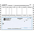 Custom Continuous Payroll Checks for Sage 50 U.S., 9-1/2" x 7", 2-Part, Box of 250