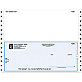Custom Continuous Multipurpose Voucher Checks For One Write Plus® / MAS90 / MAS200 / MAS500®, 9 1/2" x 7", 2-Part, Box Of 250 1 thumbnail image