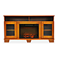 Cambridge Savona Fireplace Mantel with Electronic Fireplace Insert - Indoor - Freestanding