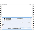 Custom Continuous Multipurpose Voucher Checks For Business Works®, 9 1/2" x 7", 2-Part, Box Of 250
