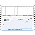 Continuous Accounts Payable Checks For Sage Peachtree®, 9 1/2" x 7", 3-Part, Box Of 250, AP98, Bottom Voucher 1 thumbnail image