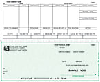 Custom Continuous Payroll Checks For DACEASY®, 9 1/2" x 7", 3-Part, Box Of 250
