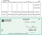 Custom Continuous Payroll Checks For DACEASY®, 9 1/2" x 7", 3-Part, Box Of 250 1 thumbnail image