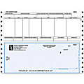 Continuous Payroll Checks For Sage Peachtree®, 9 1/2" x 7", 3-Part, Box Of 250, CP98, Bottom Voucher 1 thumbnail image