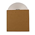 ReBinder™ ReSleeve 100% Recycled Cardboard CD Sleeves (No View), Brown, Pack Of 25