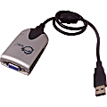 SIIG USB to VGA Adapter - USB 2.0 - 1 x VGA 1 thumbnail image