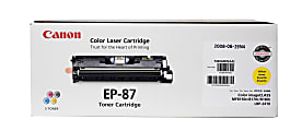 Canon® EP-87Y Yellow Toner Cartridge, 7430A005 1 thumbnail image