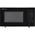 Sharp® Carousel 1.1 Cu Ft Countertop Microwave Oven, Black