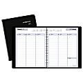 DayMinder® Weekly Planner, 6 7/8" x 8 3/4", Black, January to December 2018 (G59000-18)