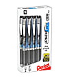 Pentel® EnerGel RTX Rollerball Pens, Fine Point, 0.5mm, Black Barrell, Black Ink, Pack of 12