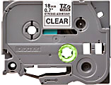 Brother® TZe-S141 Extra-Strength Black-On-Clear Tape, 0.75" x 26.2' 1 thumbnail image
