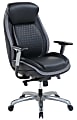 Shaquille O'Neal™ Zethus Ergonomic Bonded Leather High-Back Executive Chair, Black