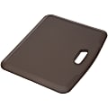 Mount-It! Portable Anti-Fatigue Floor Mat, Rubberized Gel Foam, 18” x 22”, Brown