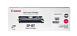 Canon® EP-87M Magenta Toner Cartridge, 7431A005