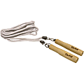 GoFit Classic Jump Rope - 108" Length - Steel, Polypropylene, Wood