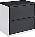 Ameriwood™ Home Pursuit 30"W Lateral 2-Drawer File Cabinet, Gray 1 thumbnail image