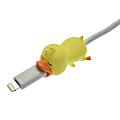 Digital Energy World Smartphone Cable Protector, Duck, 5/8"H x 5/16"W x 5/16"D, Yellow, DMS3-1086