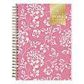 2024 Day Designer Weekly/Monthly Planning Calendar, 5-7/8" x 8-5/8", Annabel Pink Frosted, January To December 1 thumbnail image