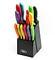 Oster Stainless-Steel 14-Piece Cutlery Set, Assorted Colors
