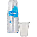 Dixie Clear Plastic Cold Cups - 25 / Pack - Clear - PETE Plastic - Soda, Iced Coffee, Sample, Restaurant, Coffee Shop, Breakroom, Lobby, Cold Drink, Beverage