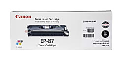 Canon® EP-87BK Black Toner Cartridge, 7433A005 1 thumbnail image
