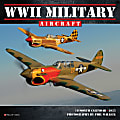 2025 Willow Creek Press Mini Wall Calendar, 7” x 7”, WWII Military Aircraft, January 2025 To December 2025, 46043 1 thumbnail image