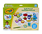 Crayola® Spill-Proof Washable Paint Kit, Kit Of 52 Pieces