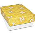 Neenah CAPITOL BOND Inkjet/Laser Print Bond Paper, Cockle, Letter (8 1/2" x 11"), 24 Lb, Bright White, Ream Of 500 Sheets