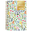 2024-2025 Day Designer Weekly/Monthly Planning Calendar, 3-5/8" x 6-1/8", Flower Field Mint, July To June, 144878 1 thumbnail image