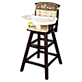 Summer Infant Classic Comfort Wood Highchair- Fox and Friends, Espresso Stain 1 thumbnail image