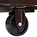 National Public Seating Folding Chair Dolly, DY-35, 38-1/2”H x 19-1/4”W x 81”D, Brown 1 thumbnail image