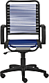 Eurostyle Bradley Bungie High-Back Commercial Office Chair, Graphite/Blue 1 thumbnail image