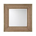 SEI Dyerlane Decorative Wall Mirror, 36-1/4” x 36”, Weathered Gray