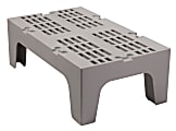 Cambro Vented Dunnage Rack, 12"H x 21"W x 36"D, Speckled Gray 1 thumbnail image