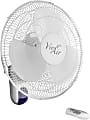 Vie Air 16" Pedestal Wall Fan, White