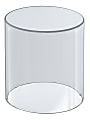 Azar Displays Acrylic Cylinder Riser Container, Medium Size, 10" x 8", Clear 1 thumbnail image