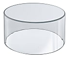 Azar Displays Deluxe 6" Display Cylinder, Small Size, 10"W x 6"H, Clear 1 thumbnail image
