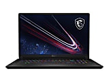 MSI GS76 Stealth 11UE-221 17.3" Gaming Laptop - Intel Core i7 11th Gen i7-11800H Octa-core 2.40 GHz - 16 GB RAM - 512 GB SSD - Core Black - Windows 10 Pro - NVIDIA GeForce GTX 3060 with 6 GB 1 thumbnail image