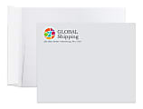 Peel & Seal, White Wove Open End Catalog Mailing Envelopes, Full-Color, Custom 6" x 9", Box Of 250