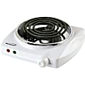 Brentwood Electric 99583278M 1000W Single Burner, White 1 thumbnail image