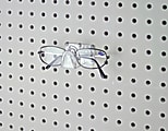Azar Displays Plastic Eyeglass Holders For Pegboards 2 14 H x 2 14