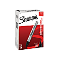 Sharpie Metal Barrel Permanent Markers, Bullet Tip, Black, 12 Count 1 thumbnail image