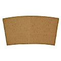 Hotel Emporium Coffee Cup Sleeves, For 10 - 12 Oz Cups, 100% Recycled, Kraft, Case Of 1,000 Sleeves