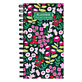 2025 TF Publishing Small Weekly/Monthly Planner, 3-1/2” x 6-1/2”, Floral Burst, January To December