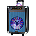 Supersonic 30 W RMS Portable Bluetooth® Speaker System , Blue