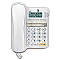 AT&T CL2909 Corded Phone with Speakerphone and Caller ID/Call Waiting, White