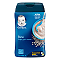 Gerber 1st Foods Cereal, Rice, 8 Oz, Pack Of 6 Containers 1 thumbnail image