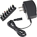 RCA Universal AC to DC Adapter - 120 V AC Input - 1.5 V DC/300 mA, 3 V DC, 4.5 V DC, 6 V DC, 7.5 V DC, 9 V DC, 12 V DC Output