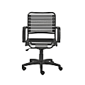 Eurostyle Flat Bungie Mid-Back Commercial Office Chair, Black 1 thumbnail image