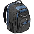 Targus XL Notebook Backpack TXL617 - Nylon Body - Shoulder Strap - 15.5" Height x 8" Width x 20.5" Depth - 1 Each